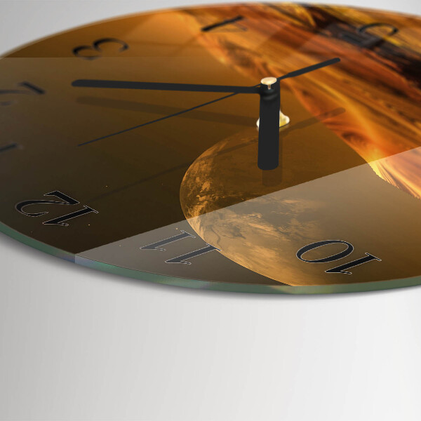 Reloj de pared redondo Desierto