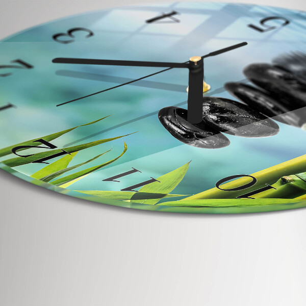 Reloj de pared redondo Piedras