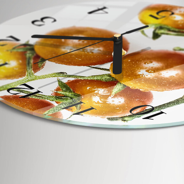 Reloj de pared redondo Tomates