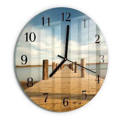 Reloj de pared redondo Puente