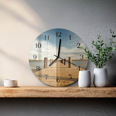 Reloj de pared redondo Puente