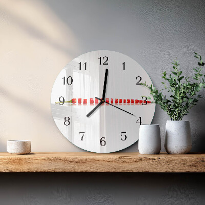 Reloj de pared redondo Ají picante