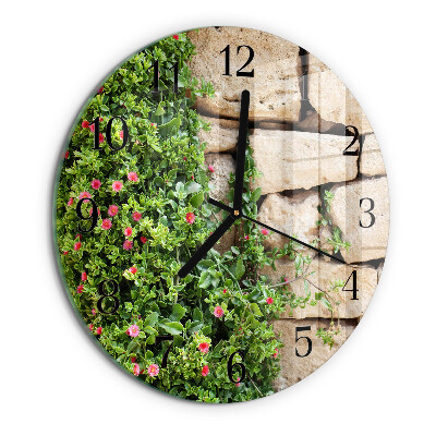 Reloj de pared redondo Piedras naturales