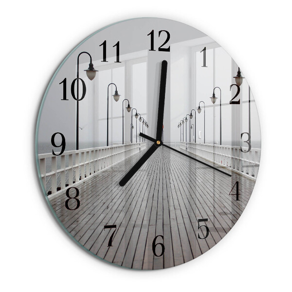 Reloj de pared redondo Muelle