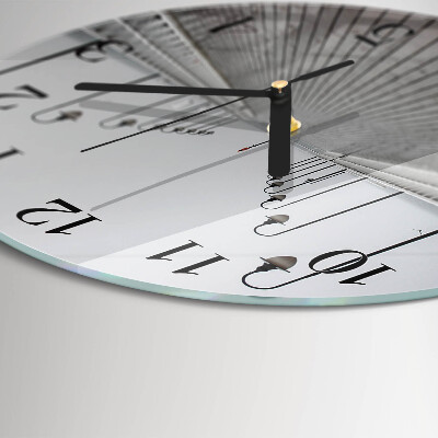 Reloj de pared redondo Muelle