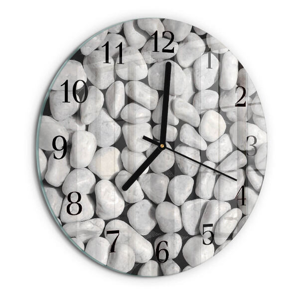 Reloj de pared redondo Piedras