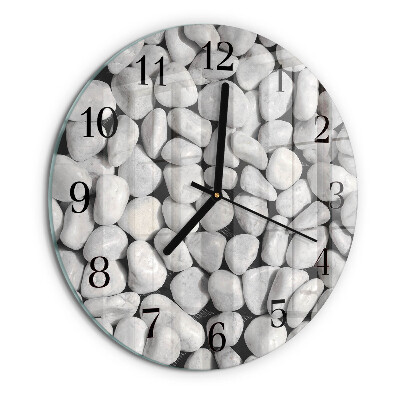 Reloj de pared redondo Piedras