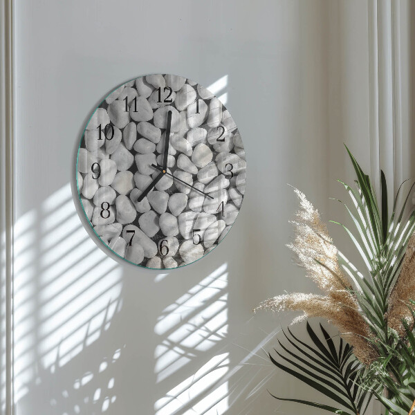 Reloj de pared redondo Piedras