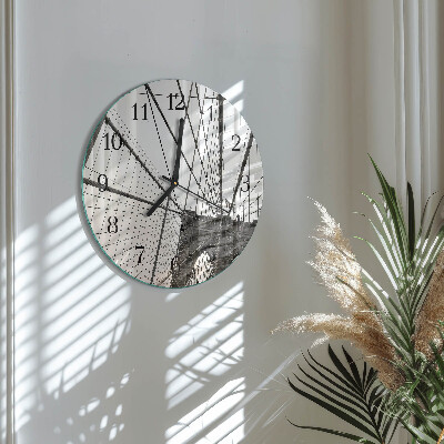 Reloj de pared redondo Puente de Brooklyn