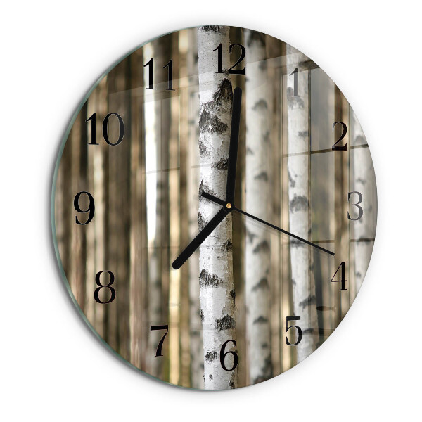 Reloj de pared redondo Abedules
