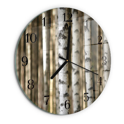 Reloj de pared redondo Abedules