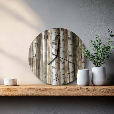 Reloj de pared redondo Abedules