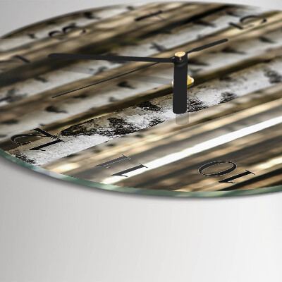 Reloj de pared redondo Abedules