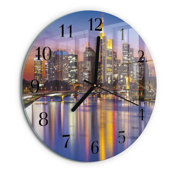 Reloj de pared redondo Horizonte
