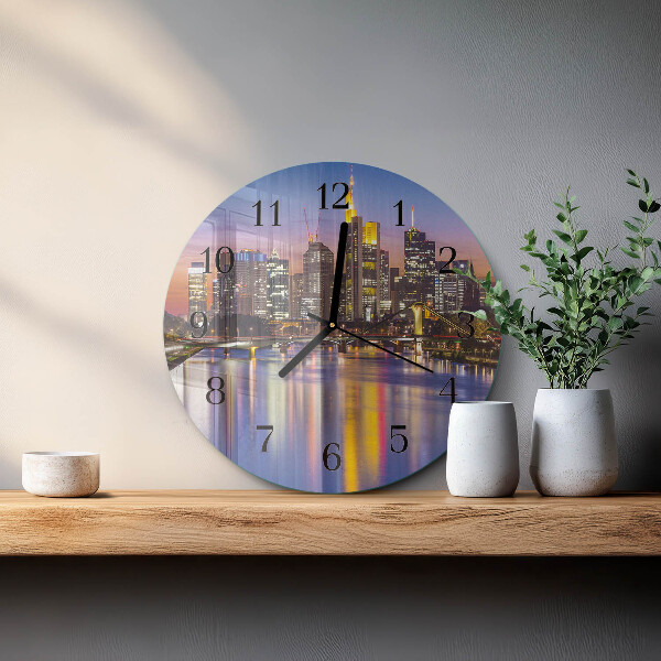 Reloj de pared redondo Horizonte