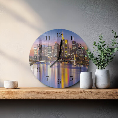 Reloj de pared redondo Horizonte