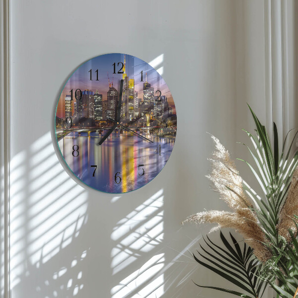 Reloj de pared redondo Horizonte