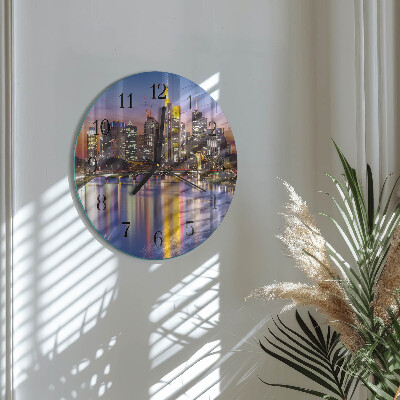 Reloj de pared redondo Horizonte