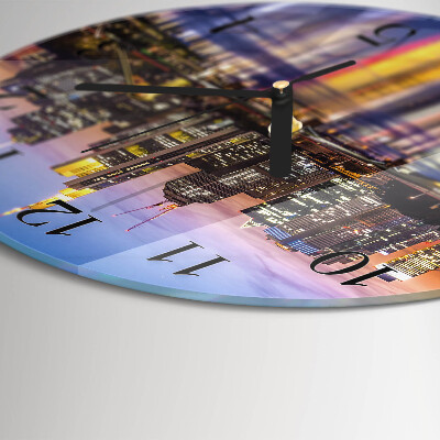 Reloj de pared redondo Horizonte