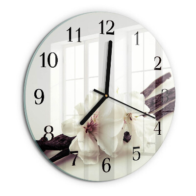 Reloj de pared redondo Vainilla