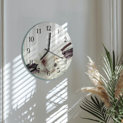 Reloj de pared redondo Vainilla