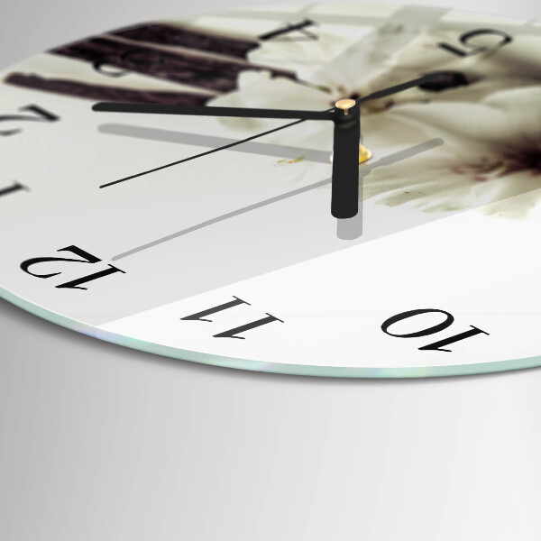Reloj de pared redondo Vainilla