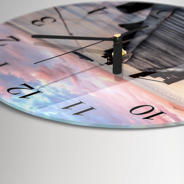 Reloj de pared redondo Puente