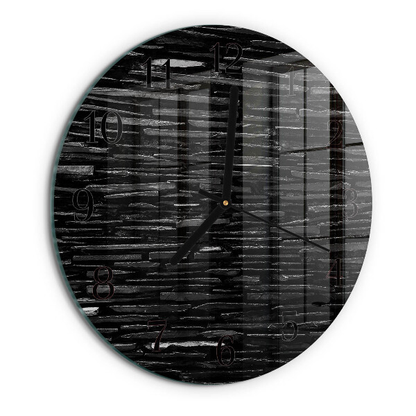 Reloj de pared redondo Piedras