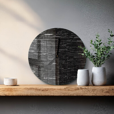 Reloj de pared redondo Piedras