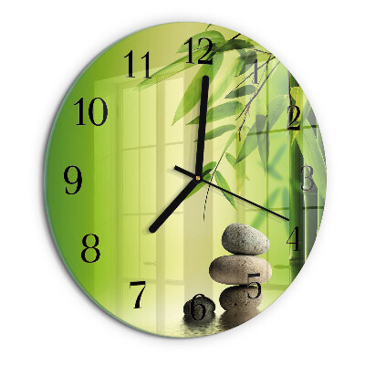 Reloj de pared redondo Piedras
