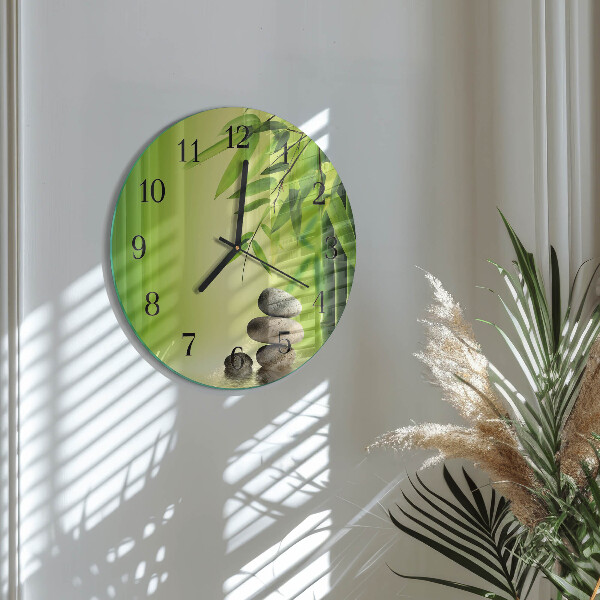 Reloj de pared redondo Piedras