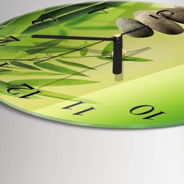 Reloj de pared redondo Piedras