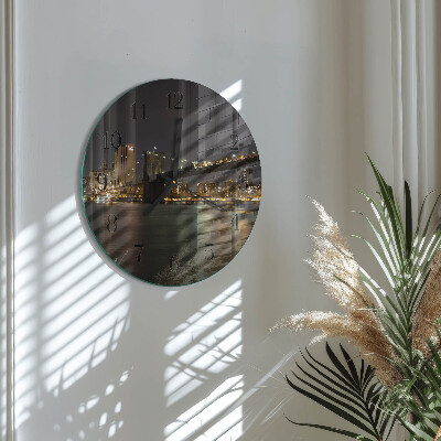 Reloj de pared redondo Horizonte