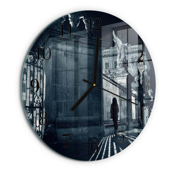 Reloj de pared redondo Hradčany