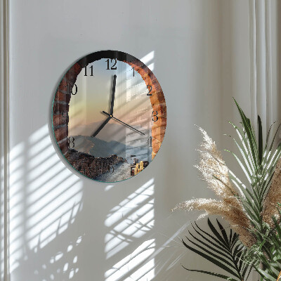 Reloj de pared redondo Muralla grande china