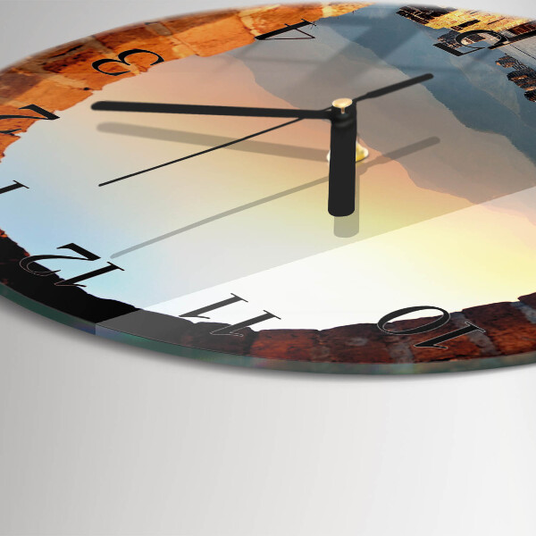 Reloj de pared redondo Muralla grande china