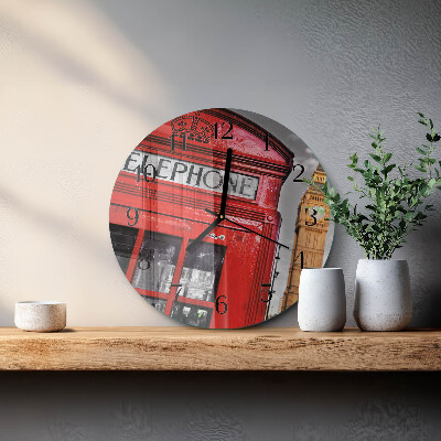 Reloj de pared redondo Londres