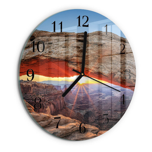 Reloj de pared redondo Gran Cañón