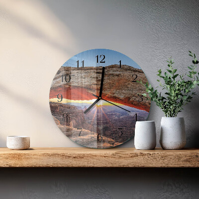 Reloj de pared redondo Gran Cañón