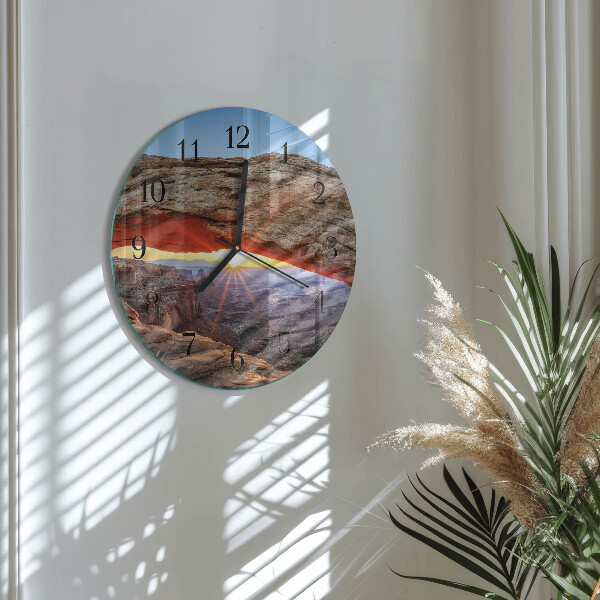 Reloj de pared redondo Gran Cañón