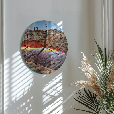 Reloj de pared redondo Gran Cañón