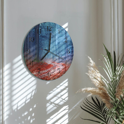 Reloj de pared redondo Sendero forestal