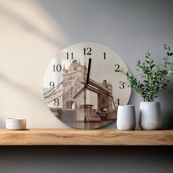 Reloj de pared redondo Horizonte