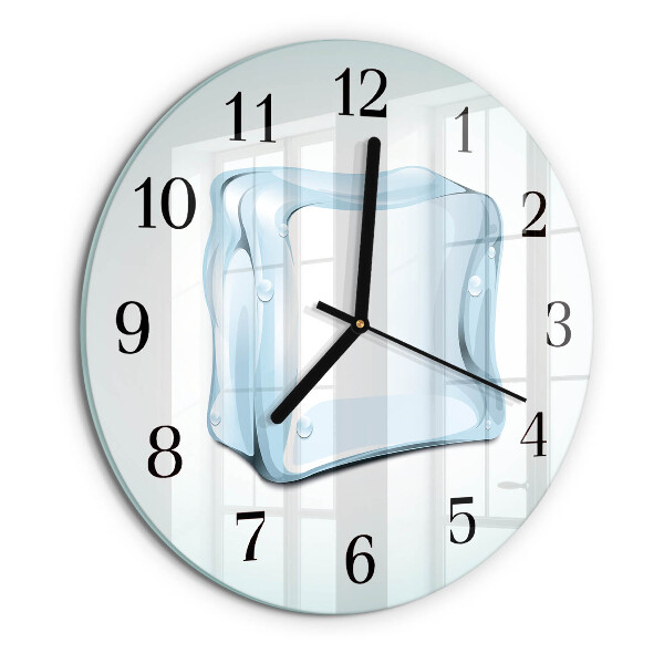 Reloj de pared redondo Hielo