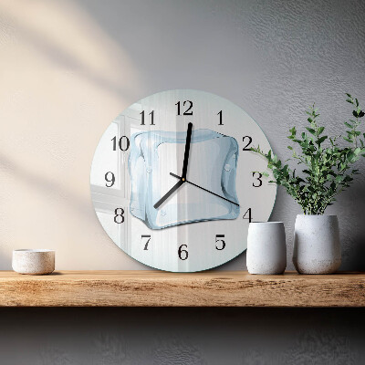 Reloj de pared redondo Hielo