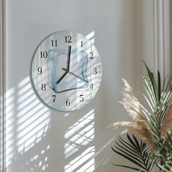 Reloj de pared redondo Hielo
