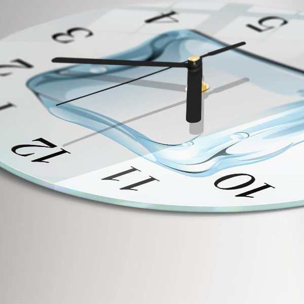 Reloj de pared redondo Hielo