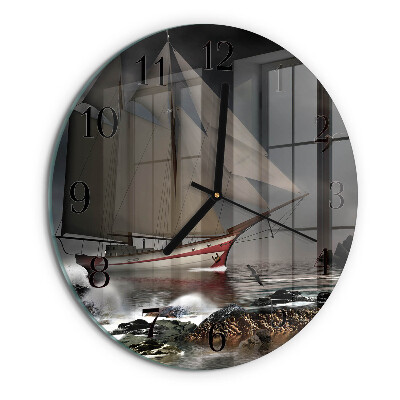 Reloj de pared redondo Velero