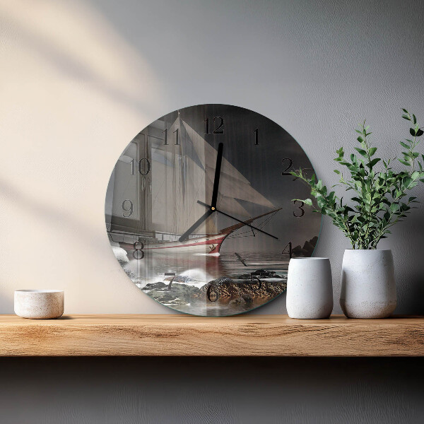Reloj de pared redondo Velero