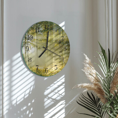 Reloj de pared redondo Bosque